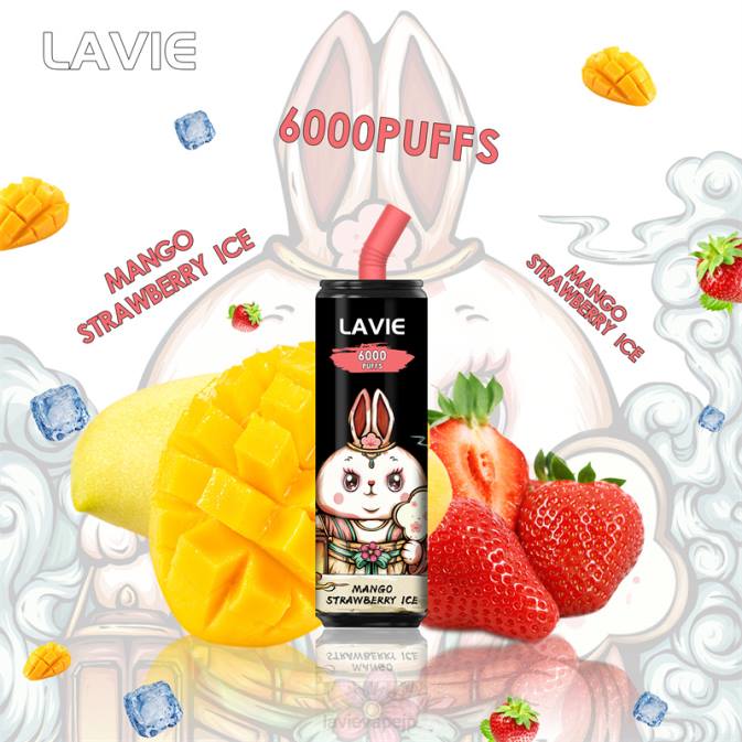 マンゴーストロベリーアイス LAVIE Coke BAR 6000パフ 260P273 | Lavie Vape Japan